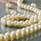 Ivory Pearl Glass Beads, 8mm by Bead Landing&#x2122;